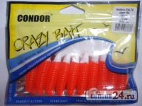 Твистеры Condor Crazy Bait KAL70, цвет 114, уп.10 шт.